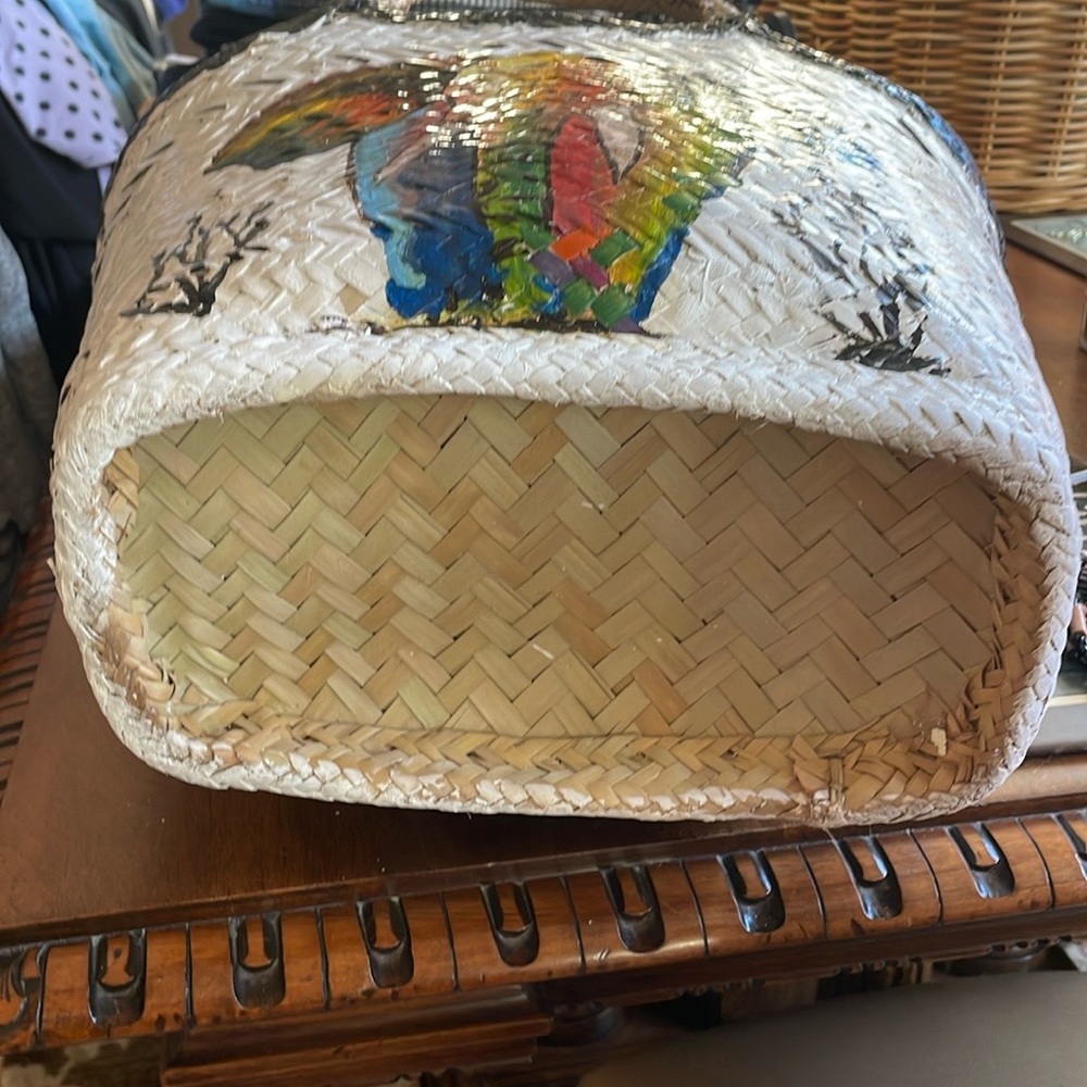 🌟🛍️HOST PICK🛍️🌟STUNNING HANDMADE BY THE MASAI MARA WICKER BASKET - Picture 8 of 8